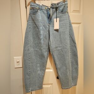 OAT New York Blue Barrel Jeans Women 8/29